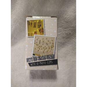 ZSJWL 1.2m/47.25in. Short Curtain Lights with 8 Hook for Small Windows, 96 LED